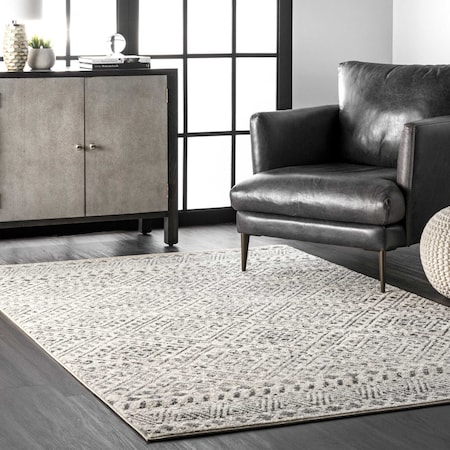 Nuloom Camila Diamond Trellis Area Rug 4ft x 6ft ACGE03A-406
